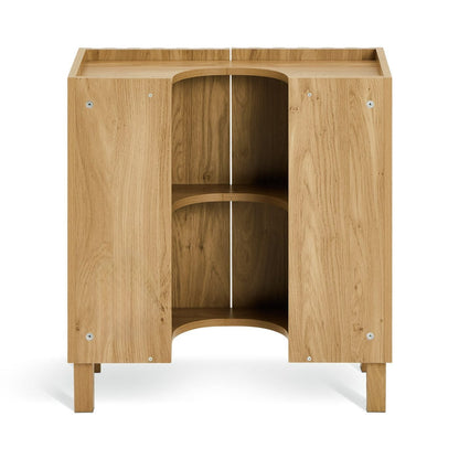 Aliford Undersink Unit - Oak | Ultra-smart Bathroom Space Organizer
