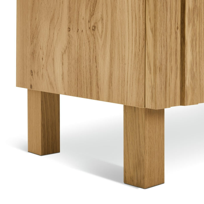 Aliford Undersink Unit - Oak | Ultra-smart Bathroom Space Organizer
