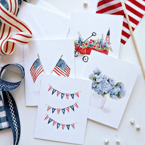 emily lex studio Americana assorted notecard set