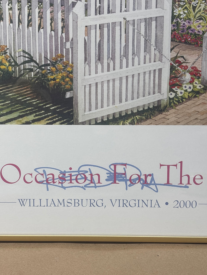 An Occassion For The Arts 2000 Poster by DuPaul; Signed