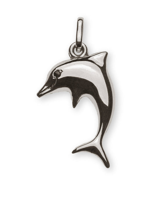 Anhänger Delfin Weissgold 750/18K - AFA2007
