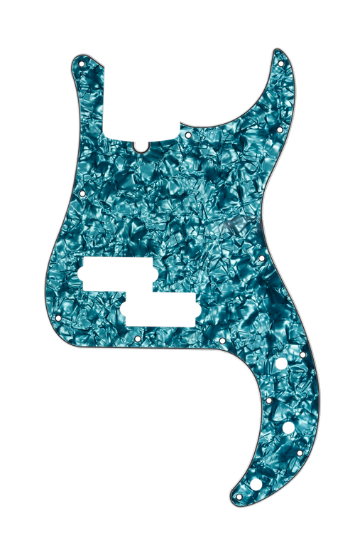 D'Andrea USA Aqua Pearl | P Bass Pickguard