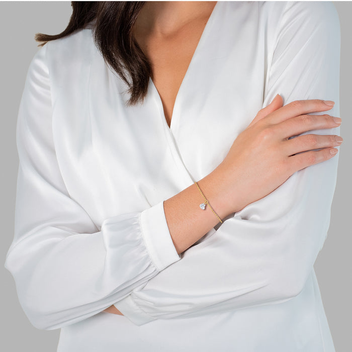 Armband gold mit Topas