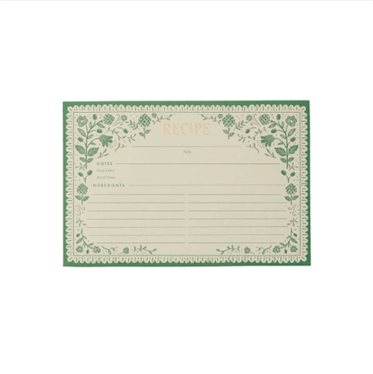 Rifle Paper Co. Artichoke Recipe Cards
