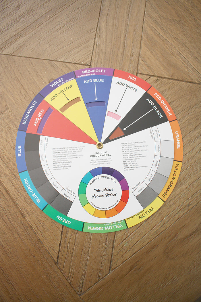Artist's Colour Wheel 23cm Diameter