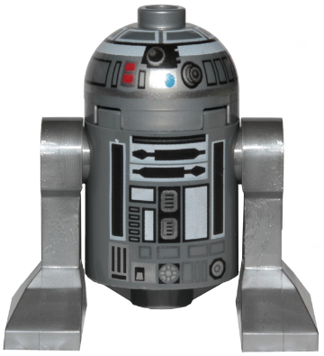 Astromech Droid, R2-Q2 (Large Red Dots)