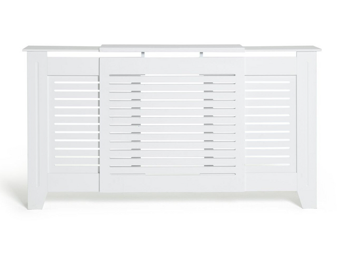 Habitat Austin Extendable Radiator Cover - White ( B Grade 35970 )