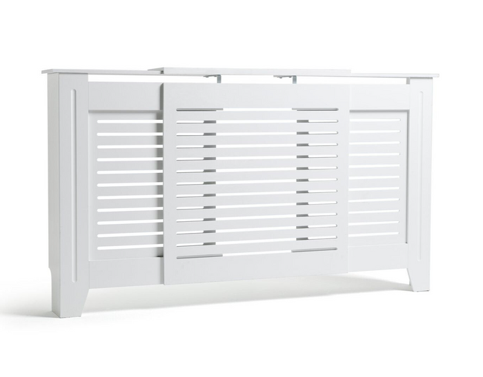 Habitat Austin Extendable Radiator Cover - White ( B Grade 35970 )