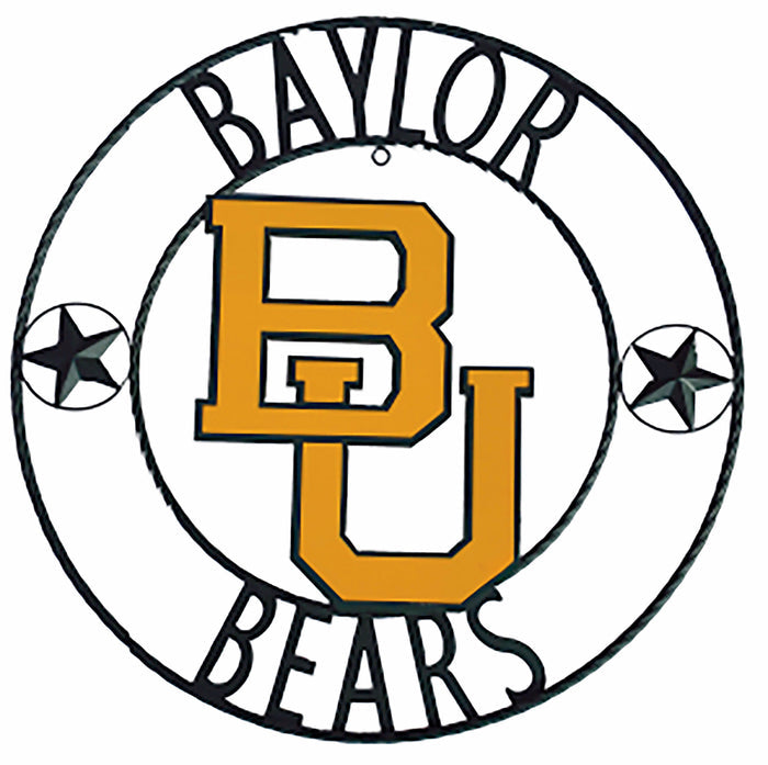Baylor Bears Wrought Iron Wall Decor