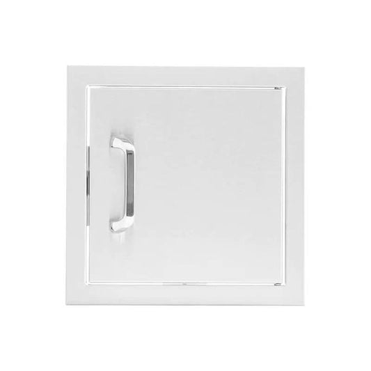 BBQ Generals Elite Series 12-Inch Stainless Steel Single Access Door - Traditional