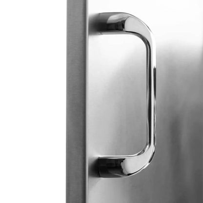 BBQ Generals Elite Series 28-Inch Horizontal Reversible Single Access Door - Traditional