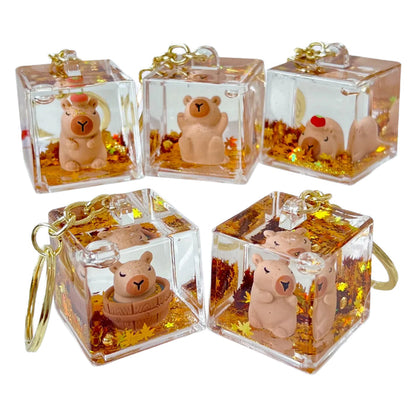 BCmini Capybara - Floaty Cube 1pc Key Charm