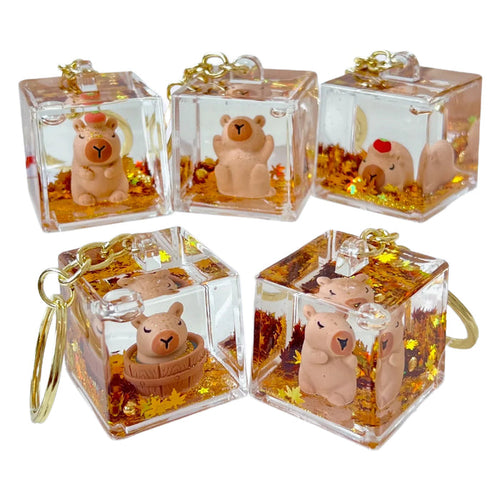 BCmini Capybara - Floaty Cube 1pc Key Charm