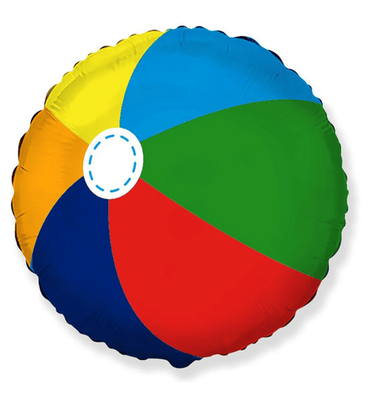 burton+burton Party Beach Ball Balloon