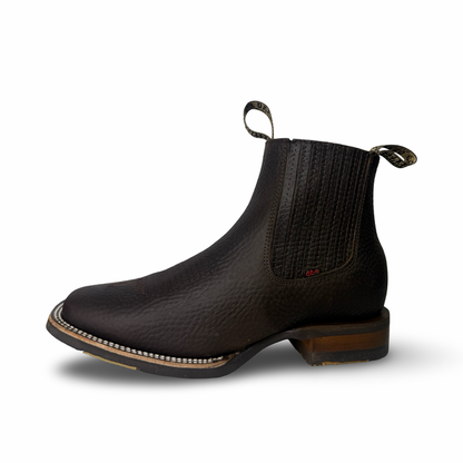 Becerro-Rhino Choco Rodeo Boots – Premium Calfskin Style