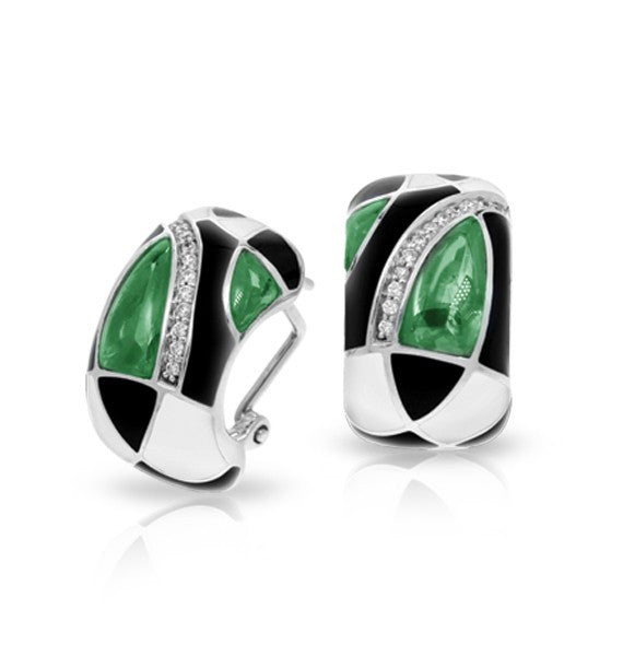 Belle e'toile Sterling Silver Tango Earrings