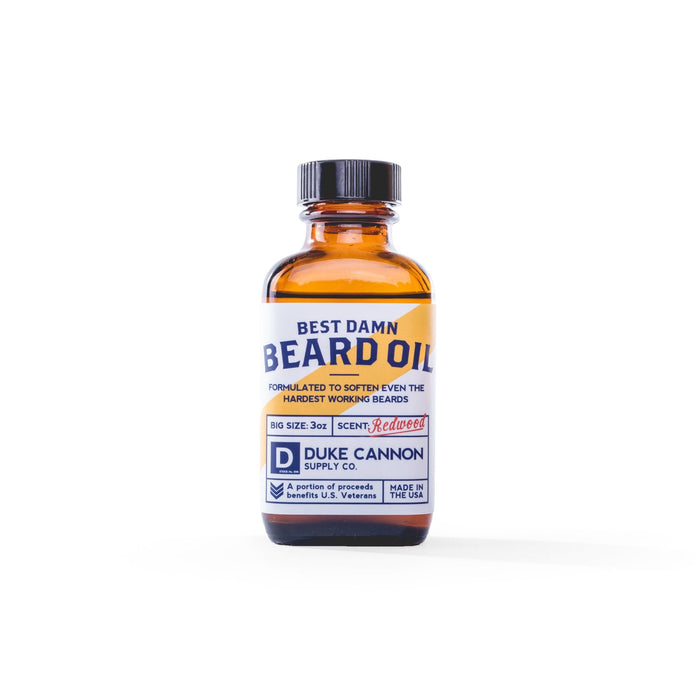 Best Damn Redwood Scented Beard Oil