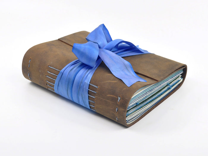 Between The Waves One of a Kind Leather Journal