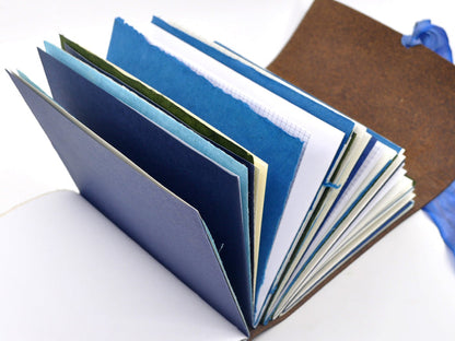 Between The Waves One of a Kind Leather Journal