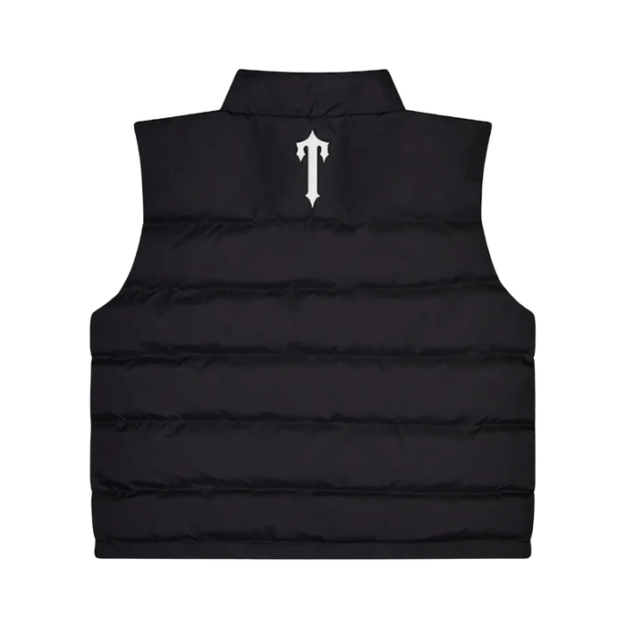 Bezrękawnik Trapstar Foundation Gilet – Black TRAPSTAR Kurtki i bezrękawniki