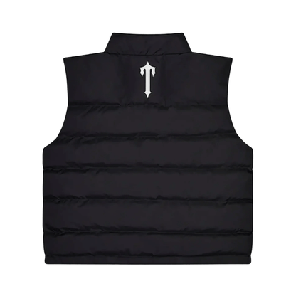 Bezrękawnik Trapstar Foundation Gilet – Black TRAPSTAR Kurtki i bezrękawniki