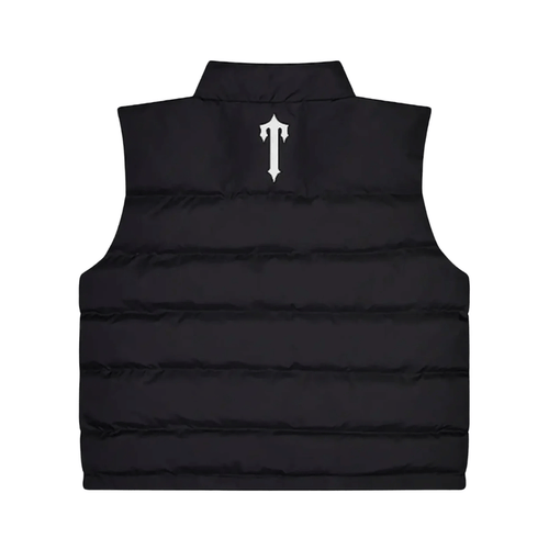 Bezrękawnik Trapstar Foundation Gilet – Black TRAPSTAR Kurtki i bezrękawniki