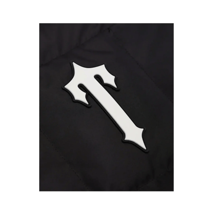 Bezrękawnik Trapstar Foundation Gilet – Black TRAPSTAR Kurtki i bezrękawniki
