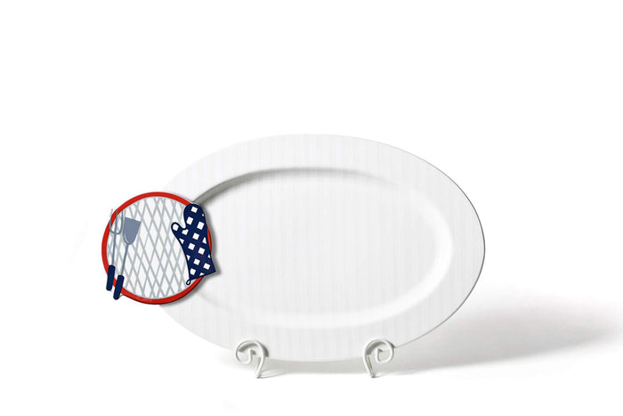 Big Oval Entertaining Platter by Happy Everything
