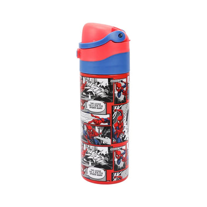 Bioworld Marvel Spider-Man - Comic Panels 24 Oz Stainless Steel Water Bottle