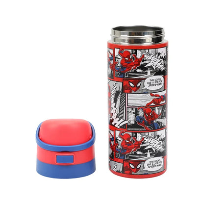 Bioworld Marvel Spider-Man - Comic Panels 24 Oz Stainless Steel Water Bottle