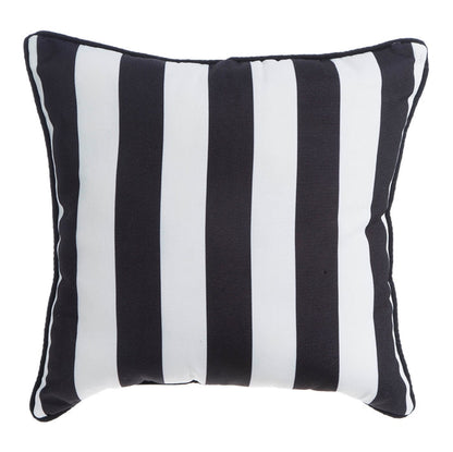 Black and White Stripe Pillow