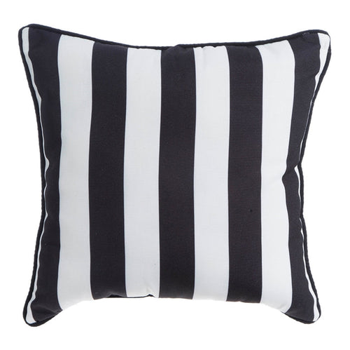 Black and White Stripe Pillow