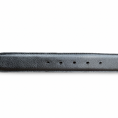 Black Deer Style Leather Belt