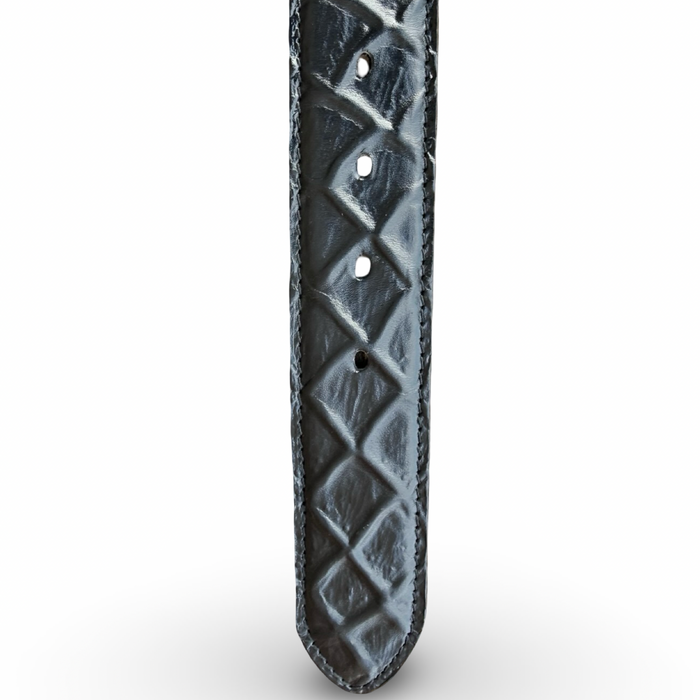 Black Fish Pattern Style Belt