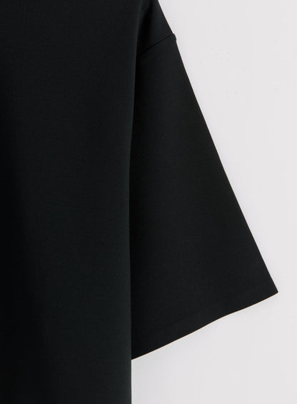 Black Luxe Boxy Short Sleeve