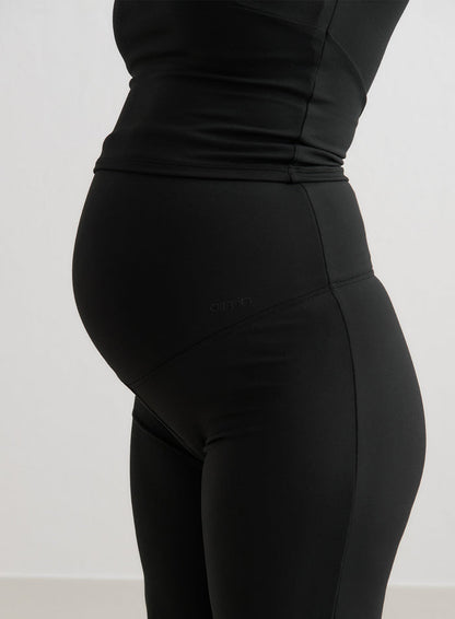 Black Sense Maternity Wide Petite Pants