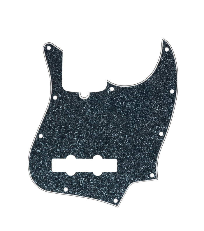 D'Andrea USA Black Sparkle | J Bass Pickguard