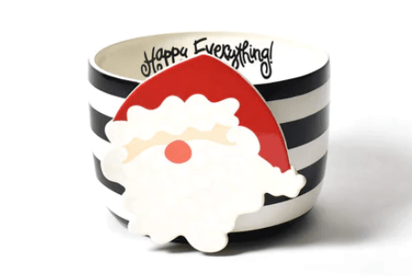 Black Stripe Big Happy Everything Bowl