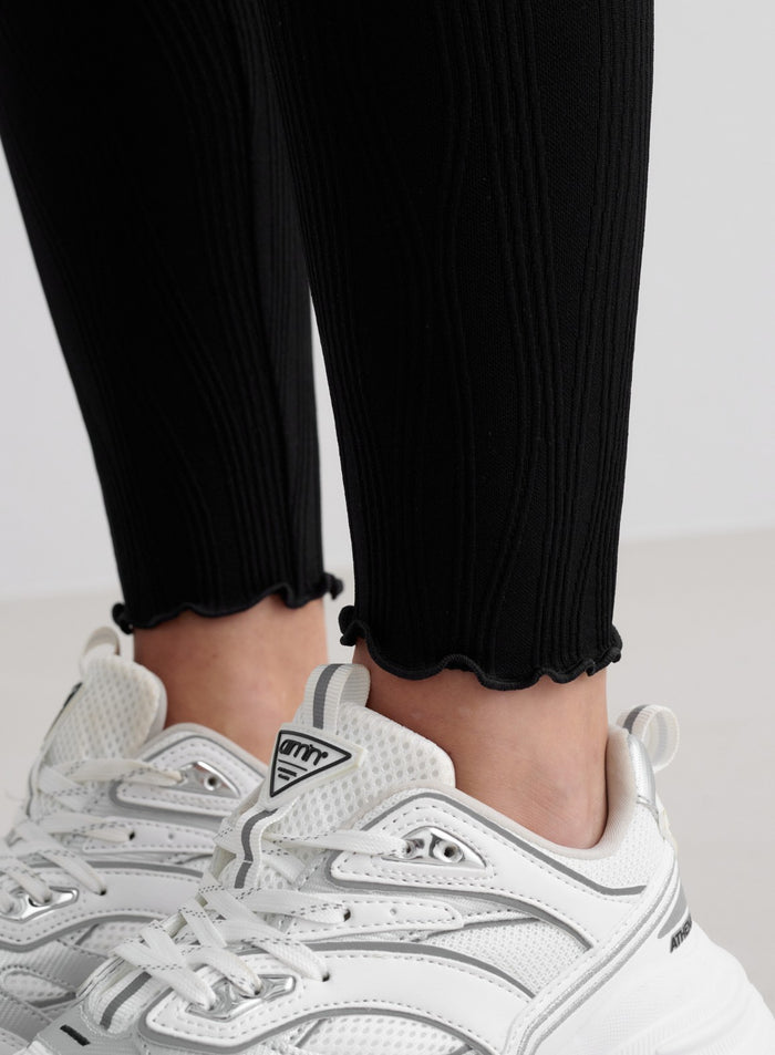 Black Tulip Tights