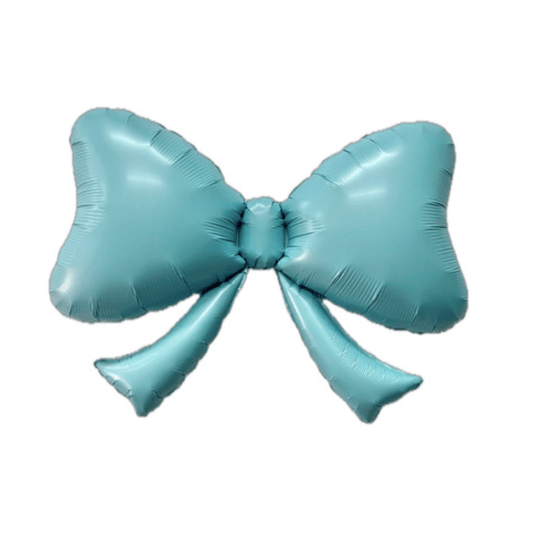 Havin A Party Balloons Blue Bow Balloon
