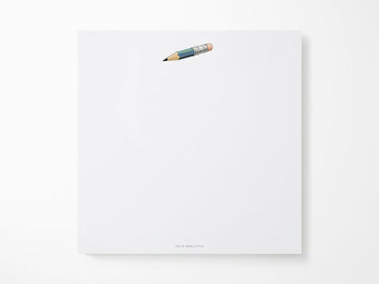 Blue Pencil Notepad