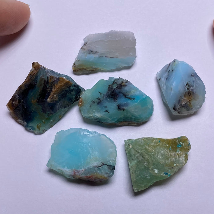 Blue Peruvian Opal
