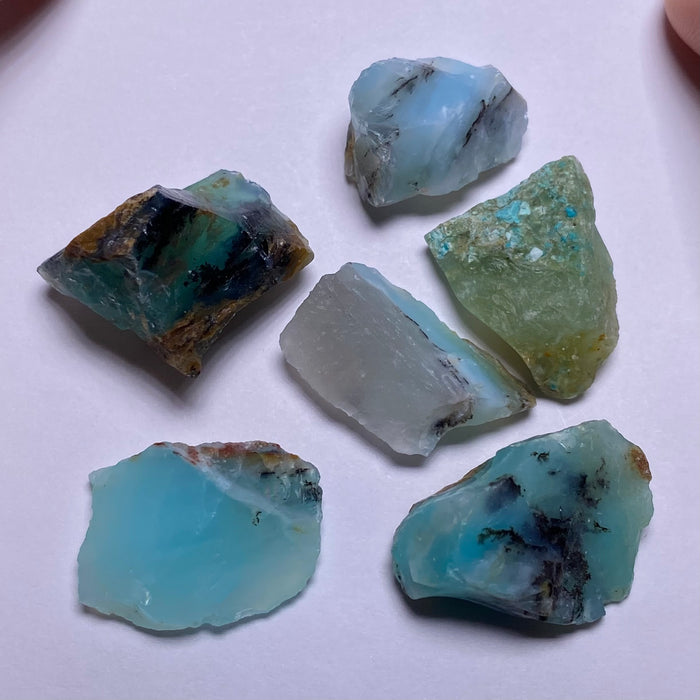 Blue Peruvian Opal