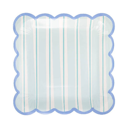 My Mind’s Eye Blue Seafoam Plate