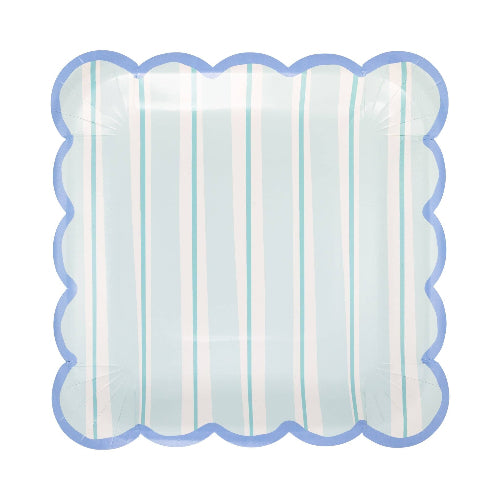 My Mind’s Eye Blue Seafoam Plate