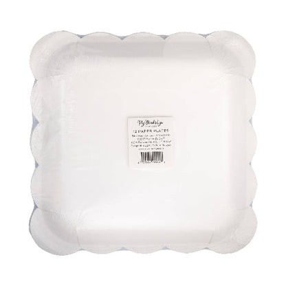 My Mind’s Eye Blue Seafoam Plate