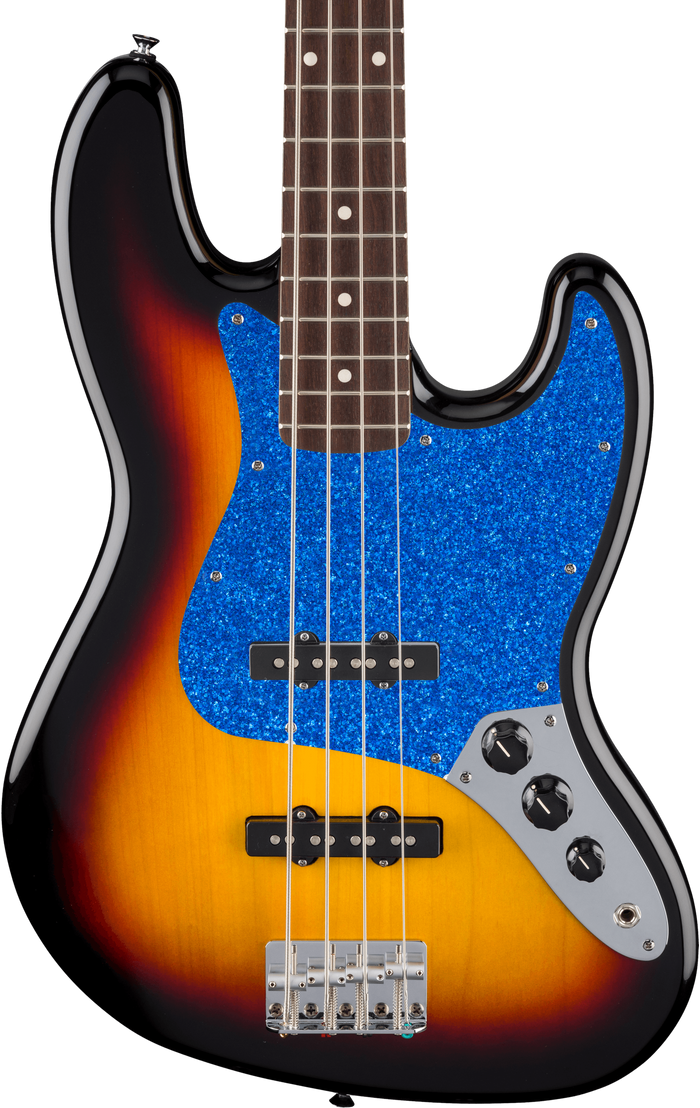 D'Andrea USA Blue Sparkle | J Bass Pickguard – product image 4