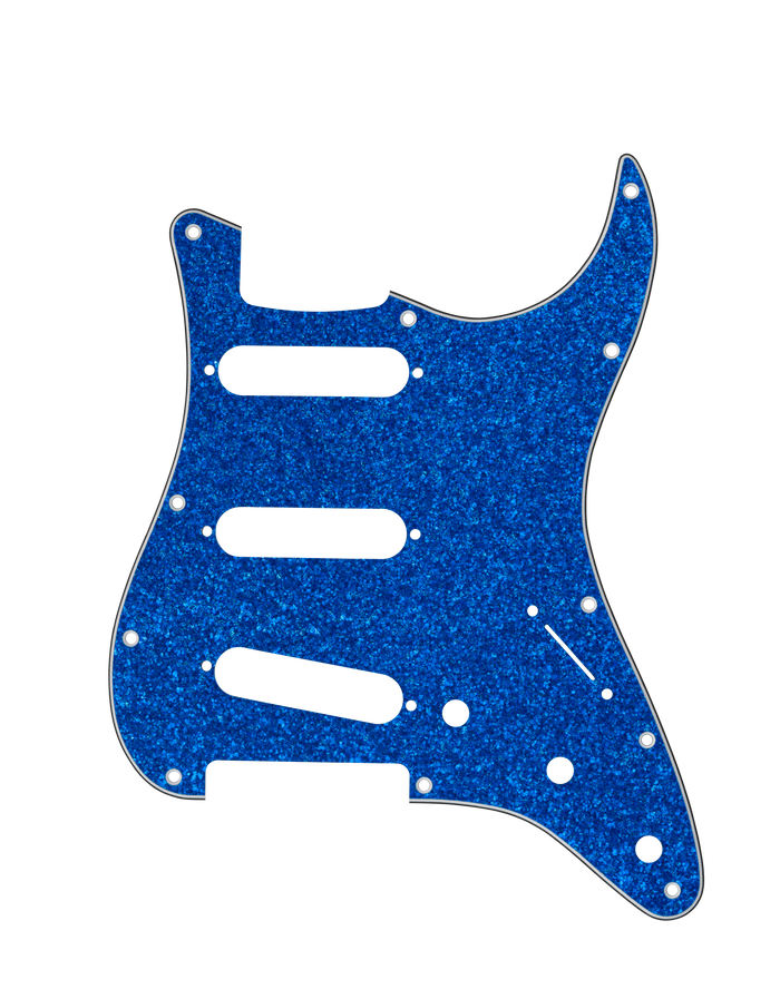 D'Andrea USA Blue Sparkle | Strat Pickguard