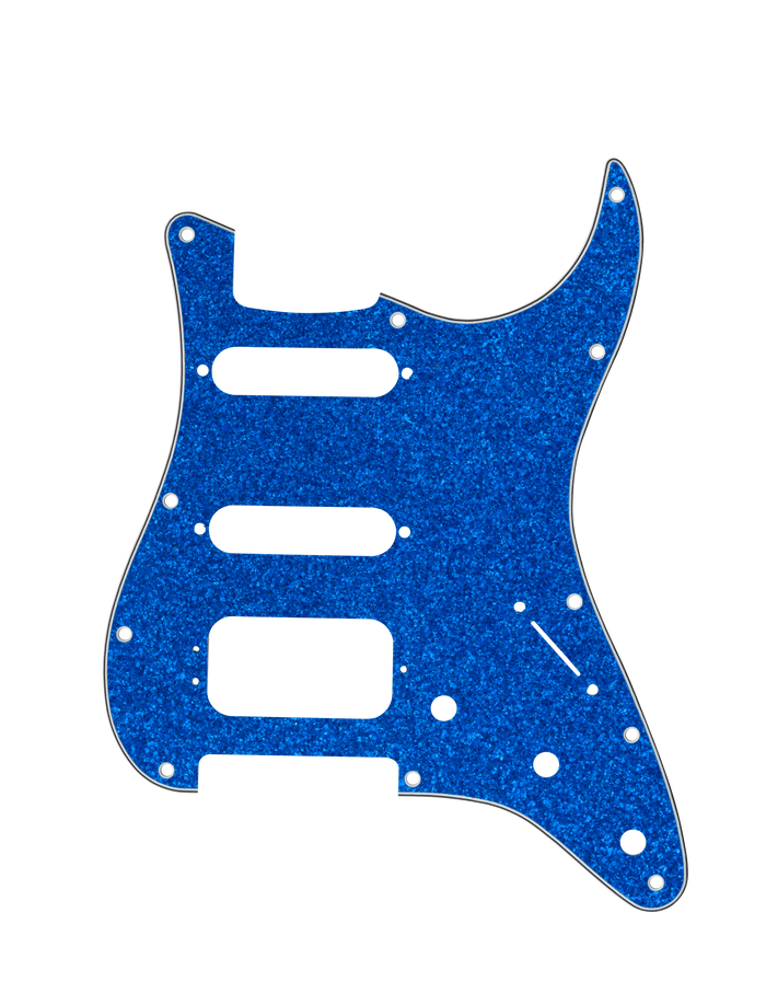 D'Andrea USA Blue Sparkle | Strat Pickguard – product image 6
