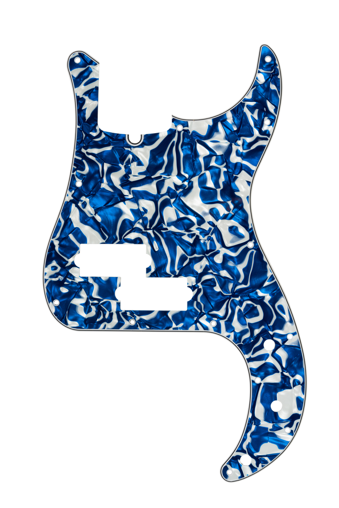 D'Andrea USA Blue Swirl Pearl | P Bass Pickguard
